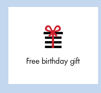 Free birthday gift