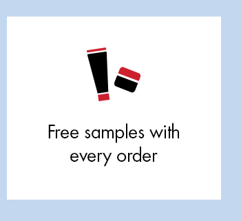 Free samples with every order