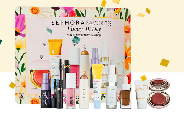 SEPHORA FAVORITES KITS Vacay All Day Beauty Value Set