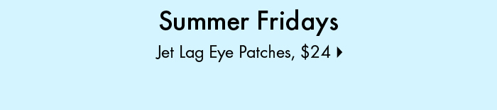 Summer Fridays Jet Lag Eye Patches