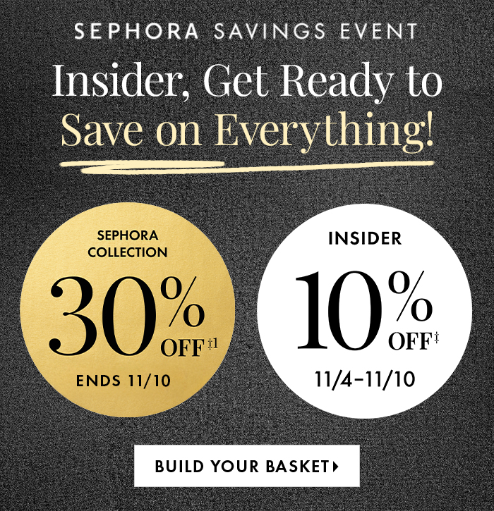 HED/DEK: Insider Get Ready To Save + CTA