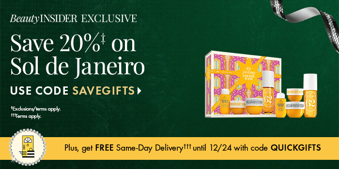 Save 20% off Sol De Janeiro