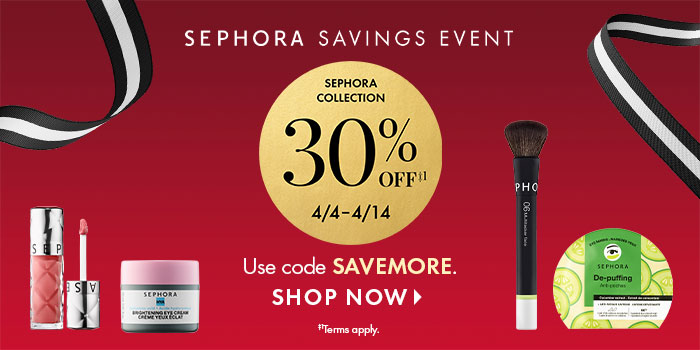 30% off Sephora Collection