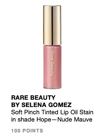 Pick 3: Rare Beauty by Selena Gomez Soft Pinch Tinted Lip Oil Stain in Shade Hope - nude mauve
