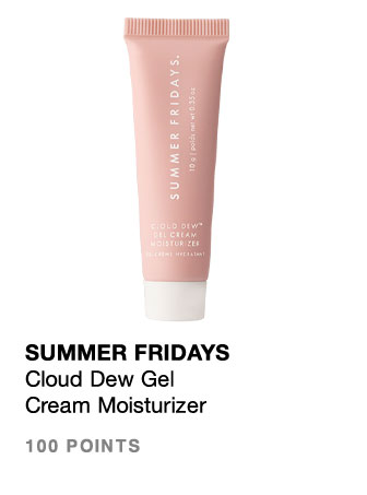 Pick 4: Summer Fridays Cloud Dew Gel Cream Moisturizer