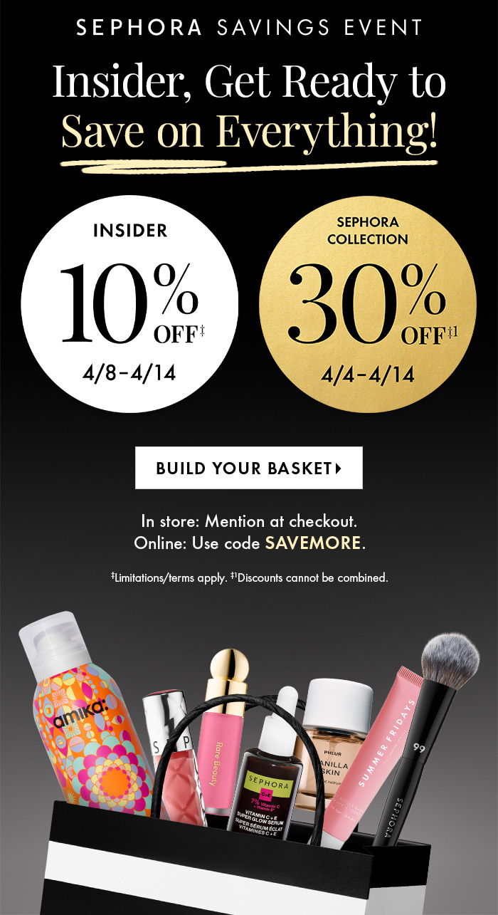 Insider, Get Ready to Save on Everything!