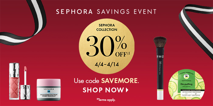 30% off Sephora Collection