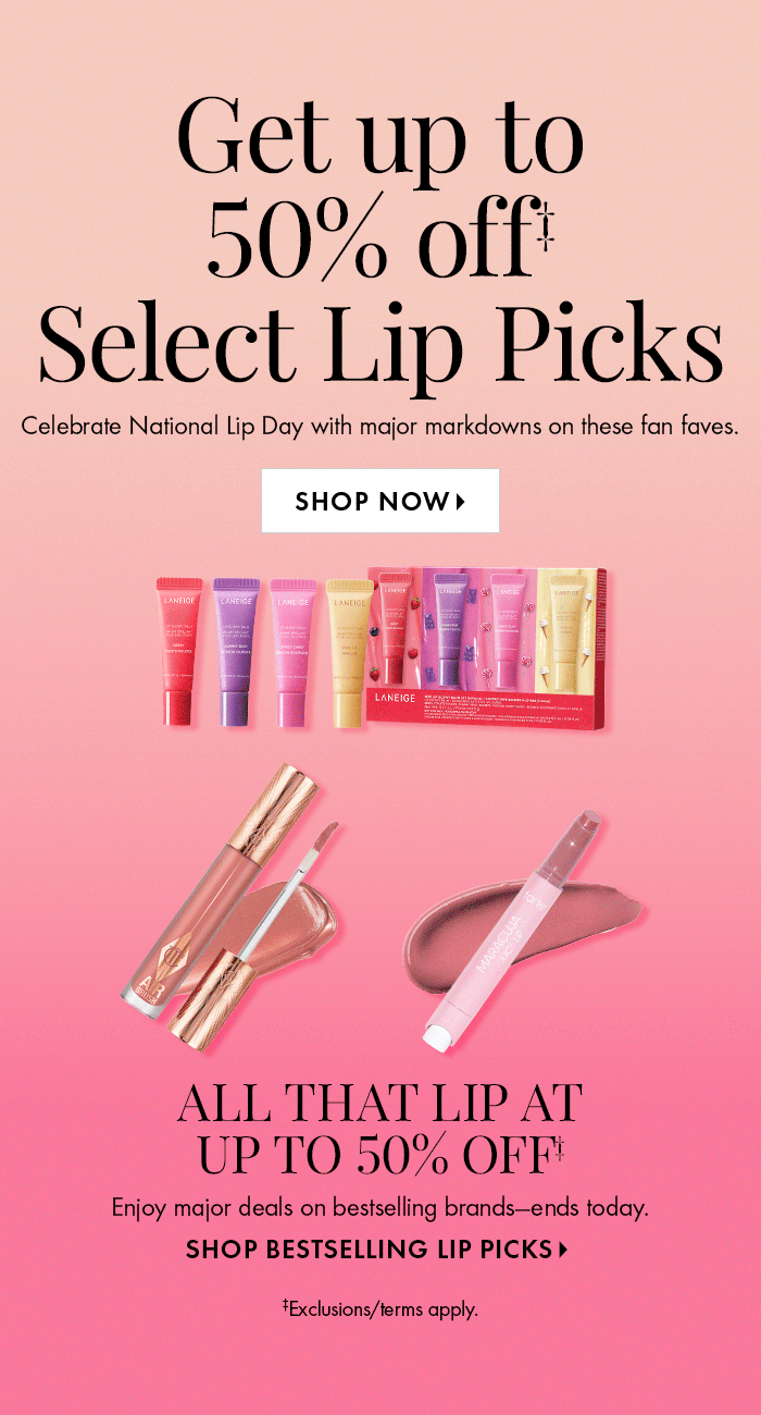 50% Off Lip Picks