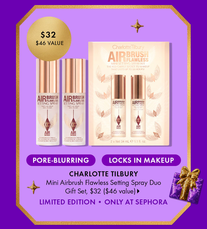 Charlotte Tilbury Mini Airbrush Flawless Setting Spray Duo