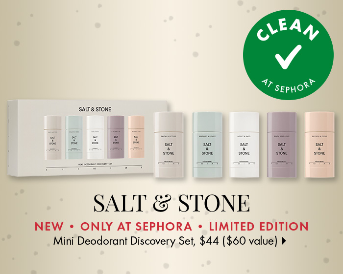 Salt & Stone Mini Deodorant Discovery Set