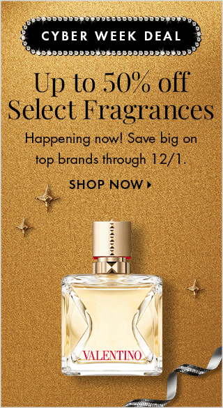 Up to 50% off Fragrance