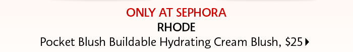 Rhode Pocket Blush Buildable Hydrating Cream Blush