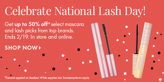 PROMOTION BANNER - LASH DAY HAPPENING NOW