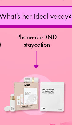 YSE Beauty Instant Glow Trio