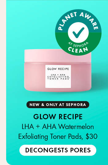 Glow Recipe Watermelon AHA-PHA-BHA Aqua Peel Toner Pads