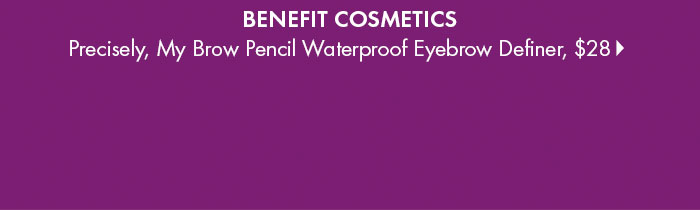 Benefit Cosmetics Precisely, My Brow Pencil Waterproof Eyebrow Definer