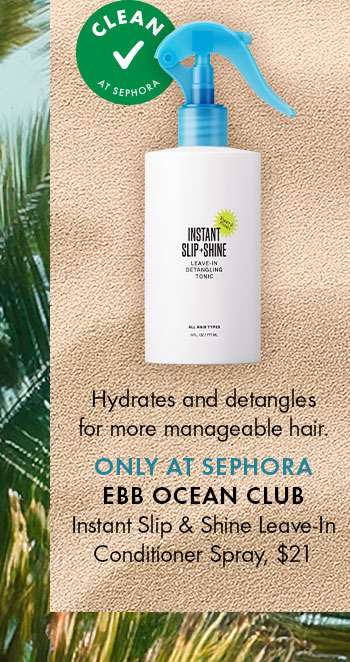 Ebb Ocean Club Instant Slip & Shine Detangling Leave-In Conditioner