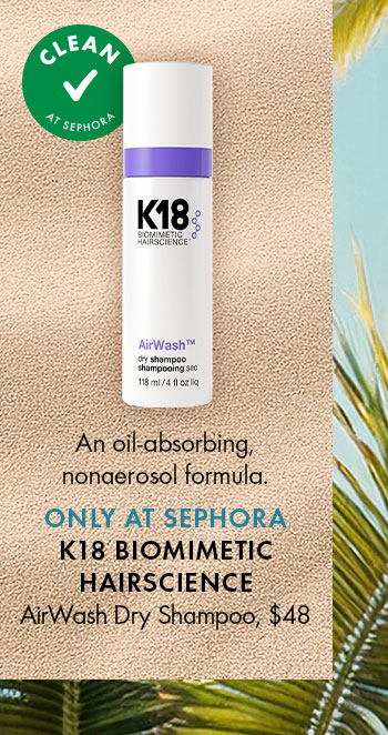 K18 Biomimetic Hairscience Airwash Dry Shampoo
