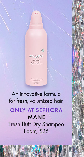Mane Fresh Fluff Dry Shampoo Foam