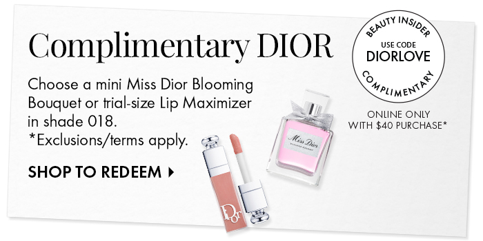 PROMOTION - CHOOSE 1 OF 3 DIOR LIP MAXIMIZER