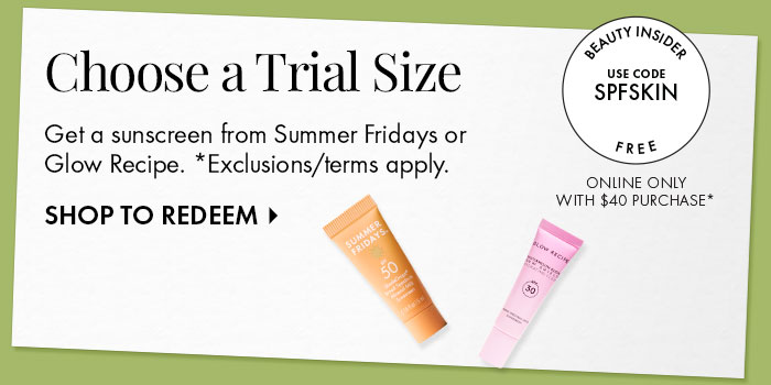 Choose a Trial Size