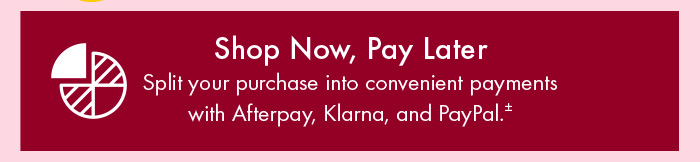 Shop Now, Pay Later