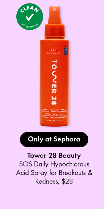 Tower 28 Beauty SOS Daily Hypochlorous Acid Spray for Breakouts & Redness