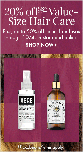 Value size hair care