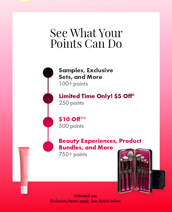 See What Your Points Can Do