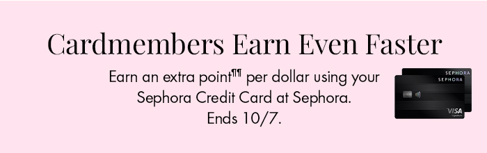 Cardmembers Earn Even Faster