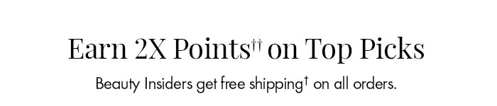 Earn 2X Points on Top Picks