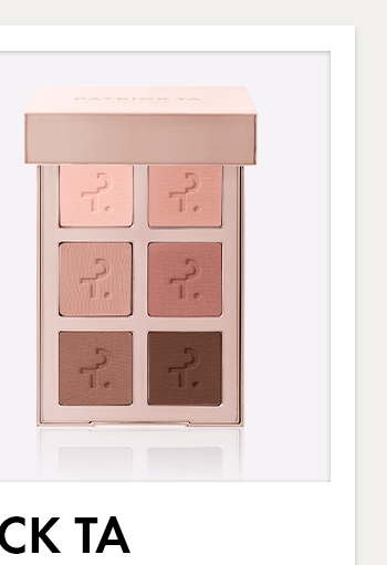 PATRICK TA Artistry Palettes - NEW SHADES