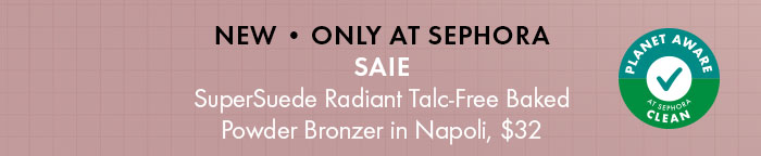 Saie SuperSuede Radiant Baked Bronzer