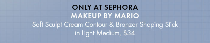 Makeup By Mario SoftSculpt® Cream Contour & Bronzer Shaping Stick