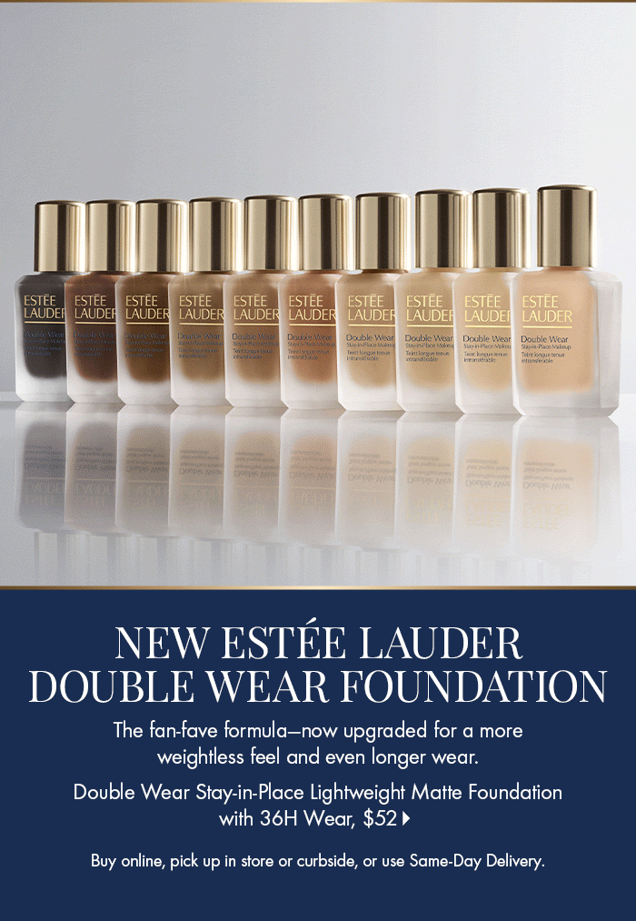 New Estee Lauder Double Wear Foundation