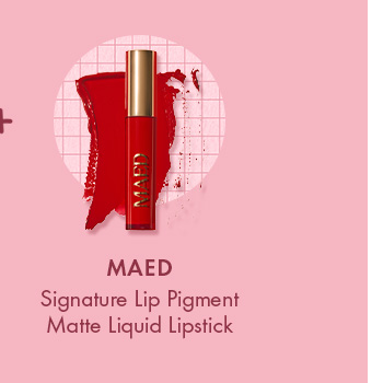 MAED Signature Lip Pigment Matte Liquid Lipstick