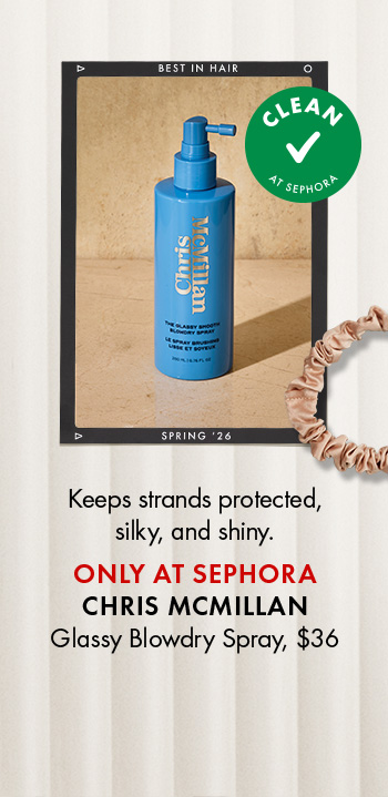 Chris McMillan The Glassy Smooth Blowdry Spray for Frizz