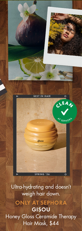 Gisou Honey Gloss Ceramide Therapy Hydrating Hair Mask