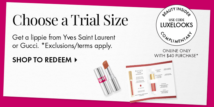 CHOOSE 1 OF 2 LUXE MBC (YSL, GUCCI)
