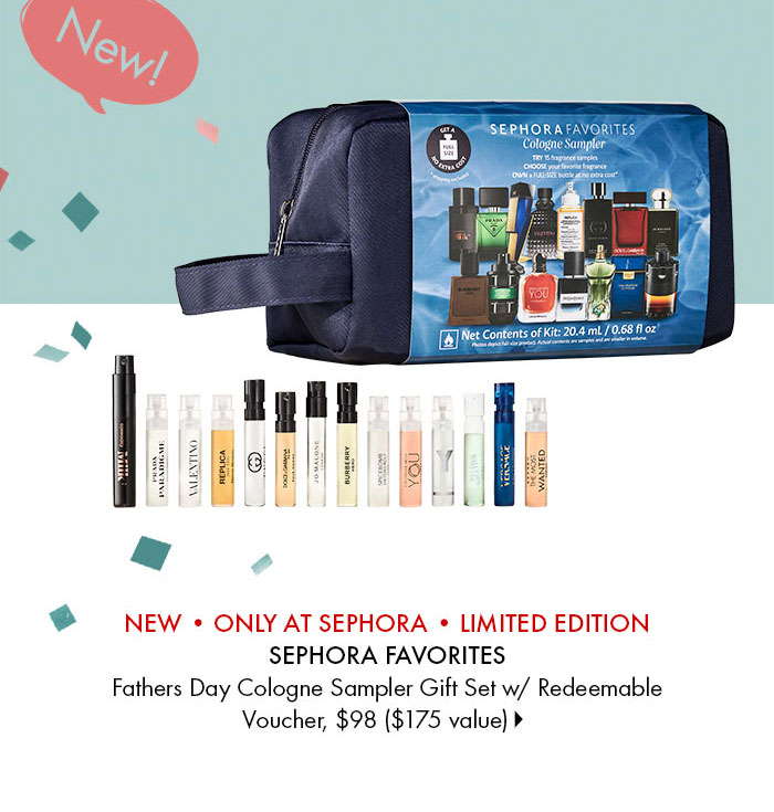 New! Sephora Favorites - Father's Day Cologne Sampler