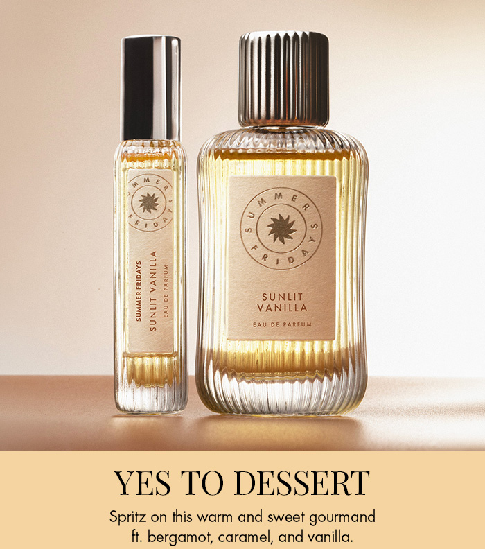 Summer Fridays Sunlit Vanilla Eau de Parfum with Vanilla and Caramel