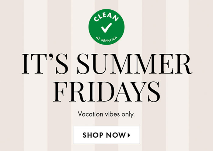 It's Summer Fridays