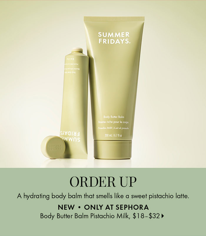 Summer Fridays Body Butter Balm Pistachio
