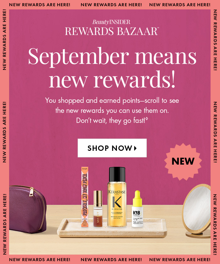 New rewards