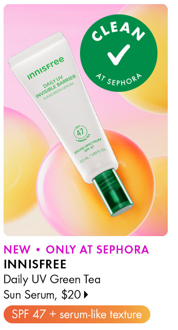 innisfree Invisible Barrier Korean Sunscreen Serum SPF 47