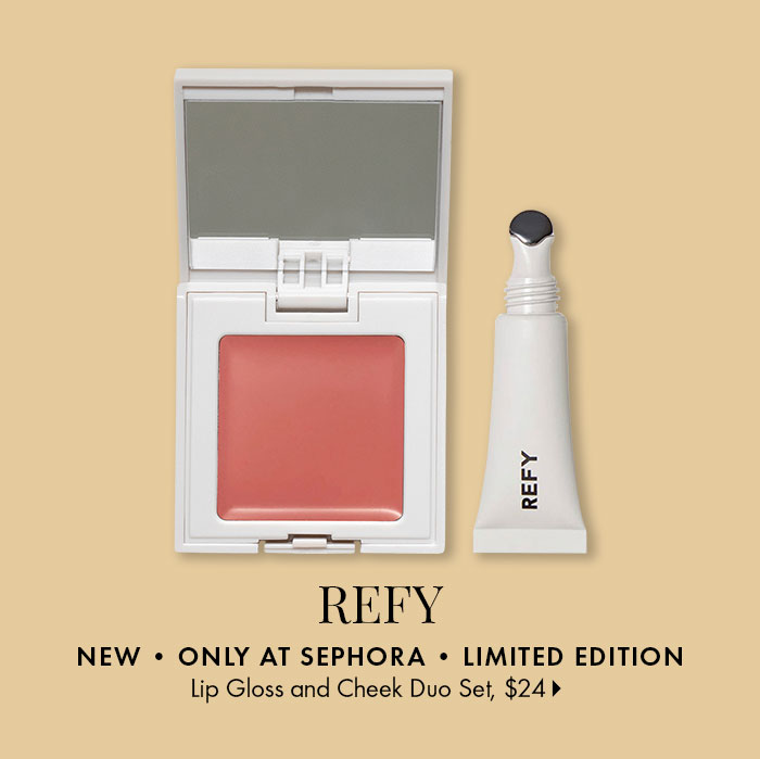 REFY Lip Gloss and Cheek Duo Set