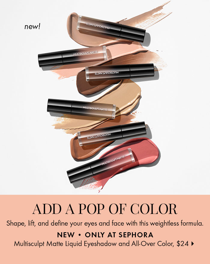 Multisculpt matte liquid eyeshadow