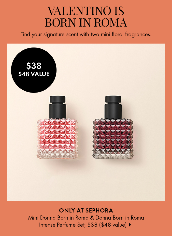 Valentino Mini Donna Born in Roma & Donna Born in Roma Intense Perfume Set