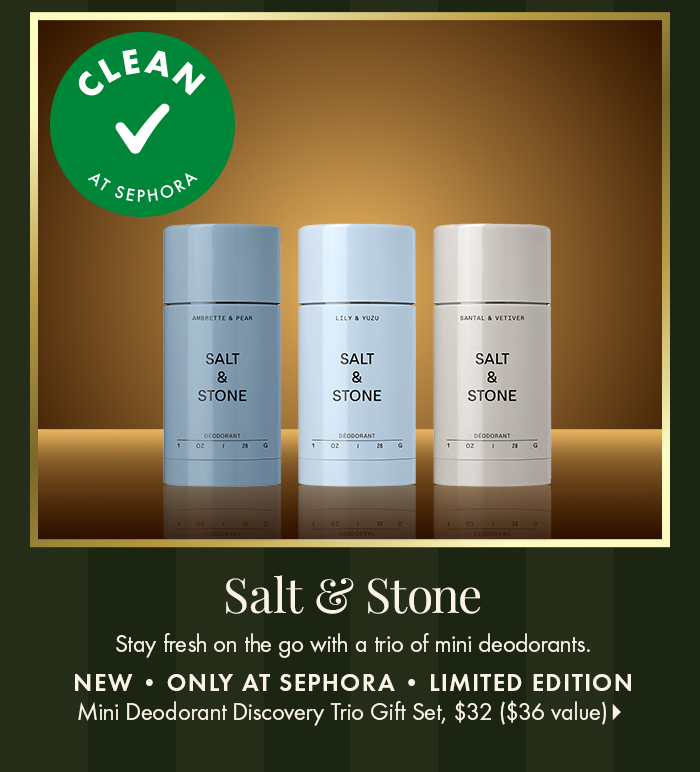 Salt & Stone Holiday Mini Deodorant Discovery Set