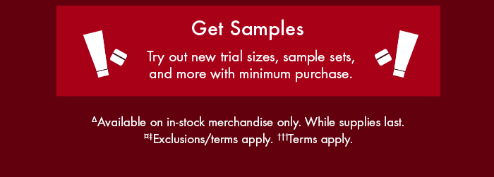 Get Samples